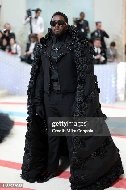 Sean 'Diddy' Combs attends The 2023 Met Gala Celebrating "Karl Lagerfeld: A Line Of Beauty" at The Metropolitan Museum of Art on May 01, 2023 in New...