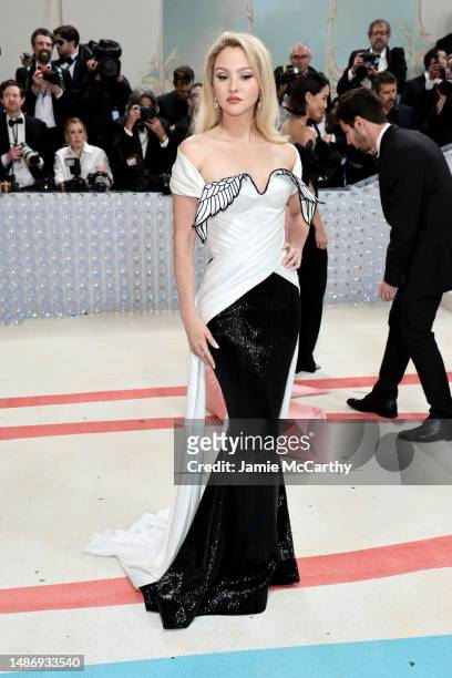 Devon Aoki attends The 2023 Met Gala Celebrating "Karl Lagerfeld: A Line Of Beauty" at The Metropolitan Museum of Art on May 01, 2023 in New York...