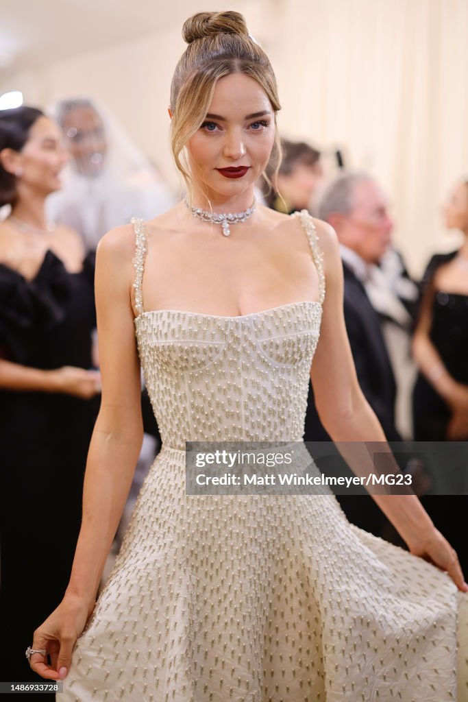 The 2023 Met Gala Celebrating "Karl Lagerfeld: A Line Of Beauty" - Red Carpet