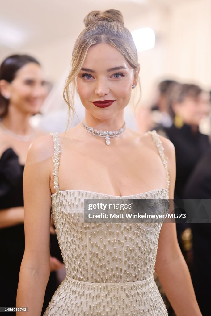 The 2023 Met Gala Celebrating "Karl Lagerfeld: A Line Of Beauty" - Red Carpet