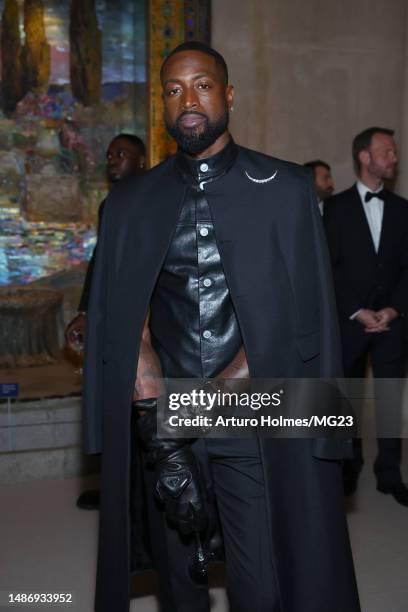 Dwyane Wade attends The 2023 Met Gala Celebrating "Karl Lagerfeld: A Line Of Beauty" at The Metropolitan Museum of Art on May 01, 2023 in New York...