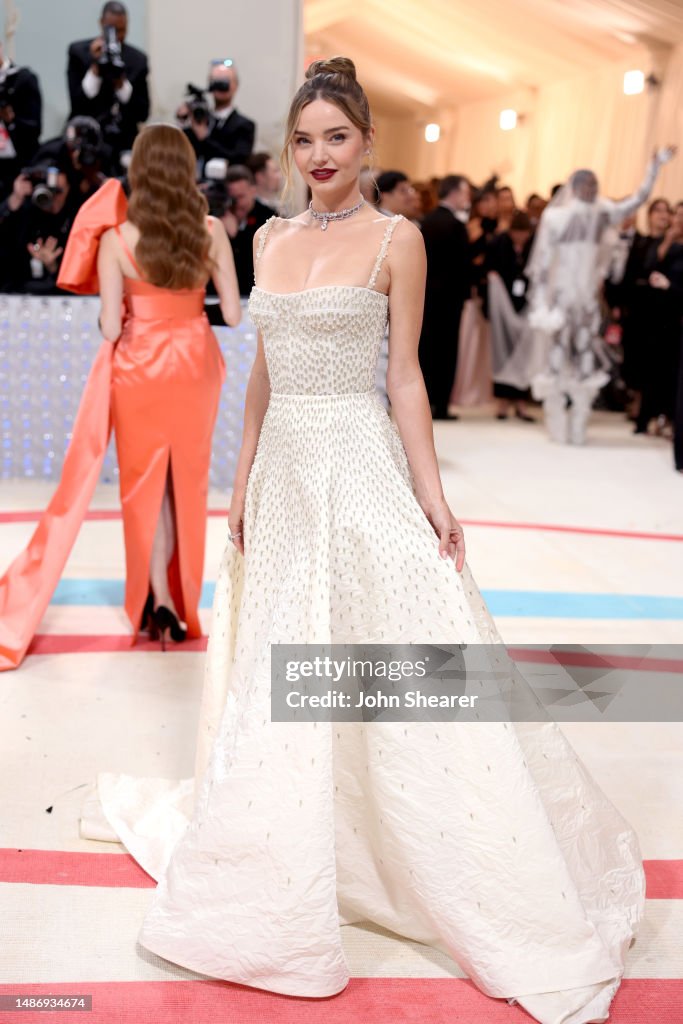 The 2023 Met Gala Celebrating "Karl Lagerfeld: A Line Of Beauty" - Arrivals