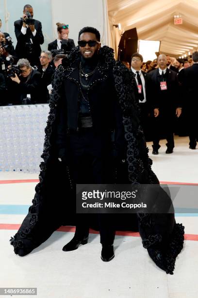 Sean "Diddy" Combs attends The 2023 Met Gala Celebrating "Karl Lagerfeld: A Line Of Beauty" at The Metropolitan Museum of Art on May 01, 2023 in New...