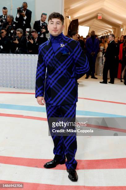 Barry Keoghan attends The 2023 Met Gala Celebrating "Karl Lagerfeld: A Line Of Beauty" at The Metropolitan Museum of Art on May 01, 2023 in New York...