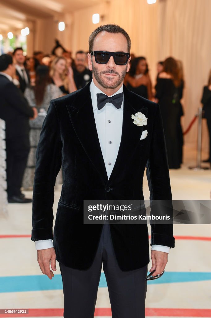Tom Ford attends The 2025 Met Gala Celebrating "Karl Lagerfeld A