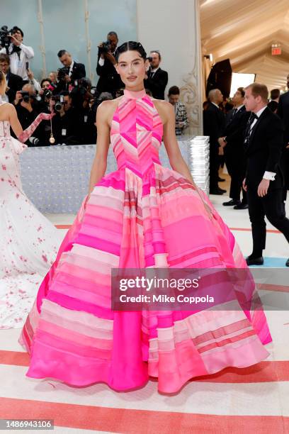 Grace Elizabeth attends The 2023 Met Gala Celebrating "Karl Lagerfeld: A Line Of Beauty" at The Metropolitan Museum of Art on May 01, 2023 in New...