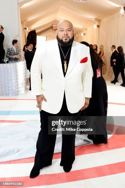 Sergio Hudson attends The 2023 Met Gala Celebrating "Karl Lagerfeld: A Line Of Beauty" at The Metropolitan Museum of Art on May 01, 2023 in New York...