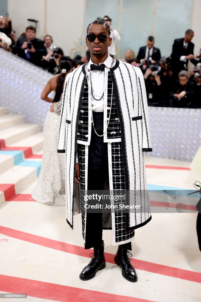 Shai Gilgeous-Alexander attends The 2023 Met Gala Celebrating 