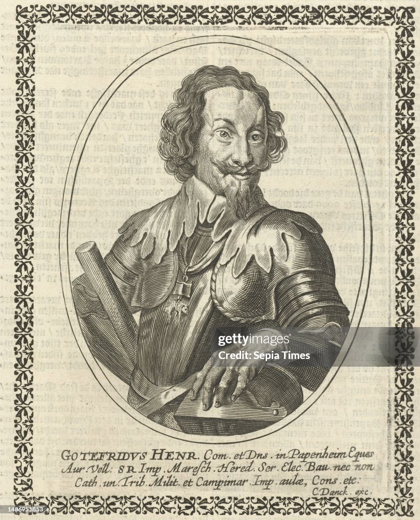 Portrait of Gottfried Heinrich, Count of Pappenheim, in half body in
