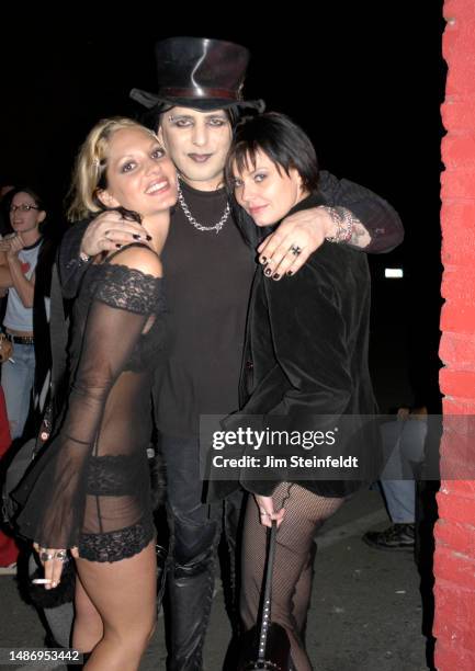 Musician Taime Downe poses for a portrait in Los Angeles, California on April 22, 2004.