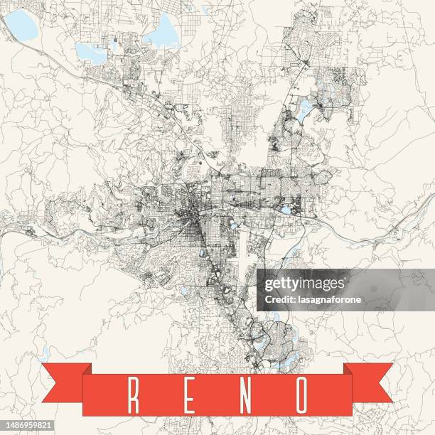 Reno Map Photos and Premium High Res Pictures - Getty Images