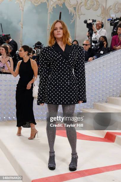 Stella McCartney attends the 2023 Costume Institute Benefit celebrating "Karl Lagerfeld: A Line of Beauty" at Metropolitan Museum of Art on May 01,...