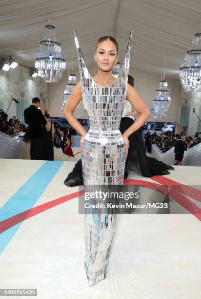 Natasha Poonawalla attends The 2023 Met Gala Celebrating "Karl Lagerfeld: A Line Of Beauty" at The Metropolitan Museum of Art on May 01, 2023 in New...