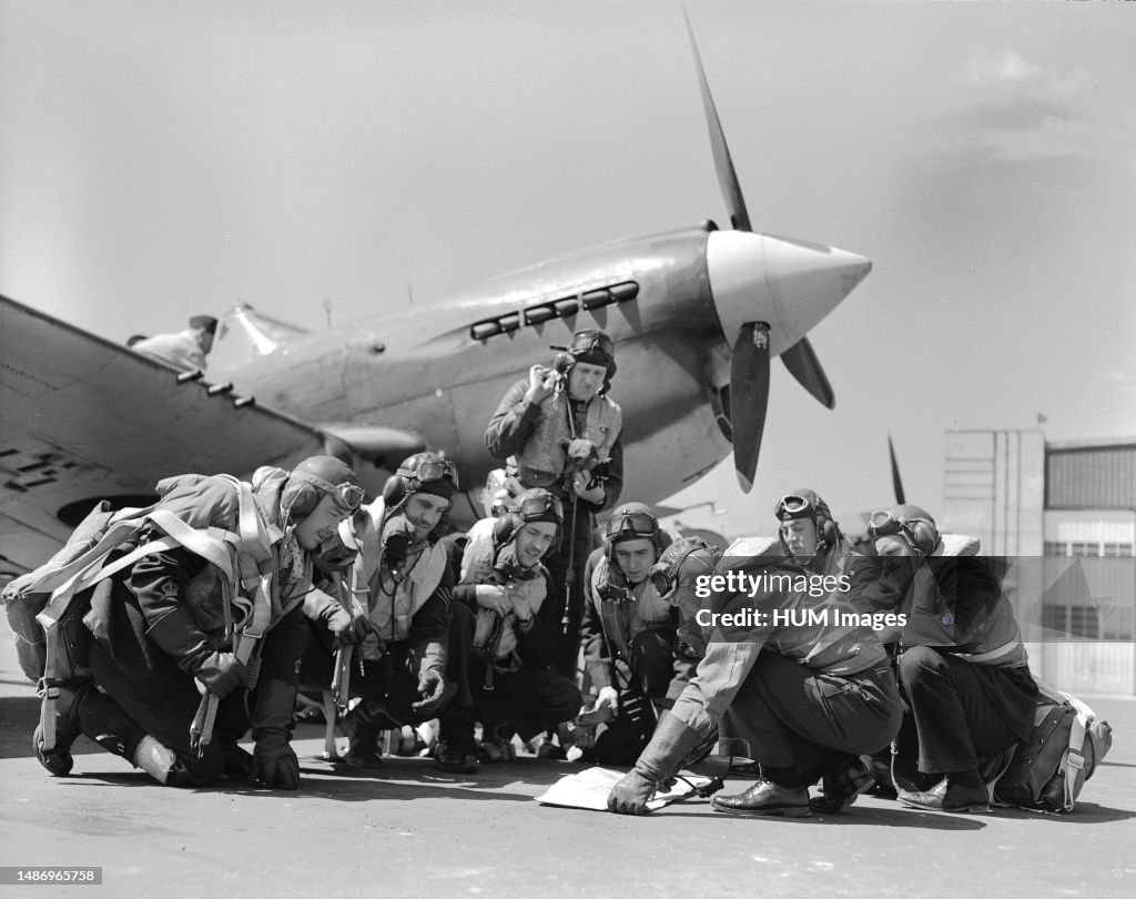 118 Sqn (RCAF) pilots Dartmouth
