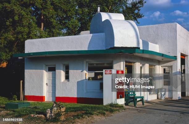 Spearfish Sinclair Station, Spearfish, South Dakota; ca. 1980..