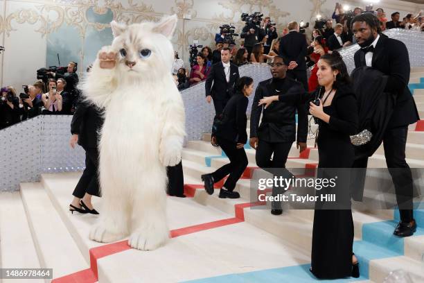 Jared Leto attends the 2023 Costume Institute Benefit celebrating "Karl Lagerfeld: A Line of Beauty" at Metropolitan Museum of Art on May 01, 2023 in...