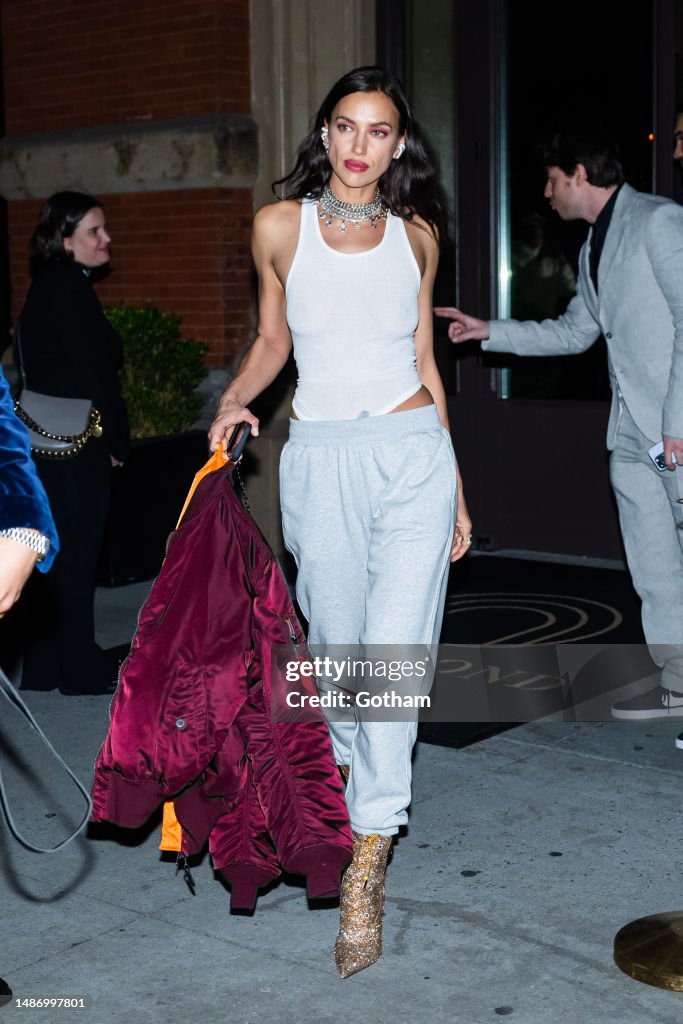 The 2023 Met Gala Celebrating "Karl Lagerfeld: A Line Of Beauty" - Street Sightings