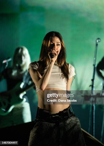 Caroline Polachek performs at The Warfield on May 01, 2023 in San Francisco, California.