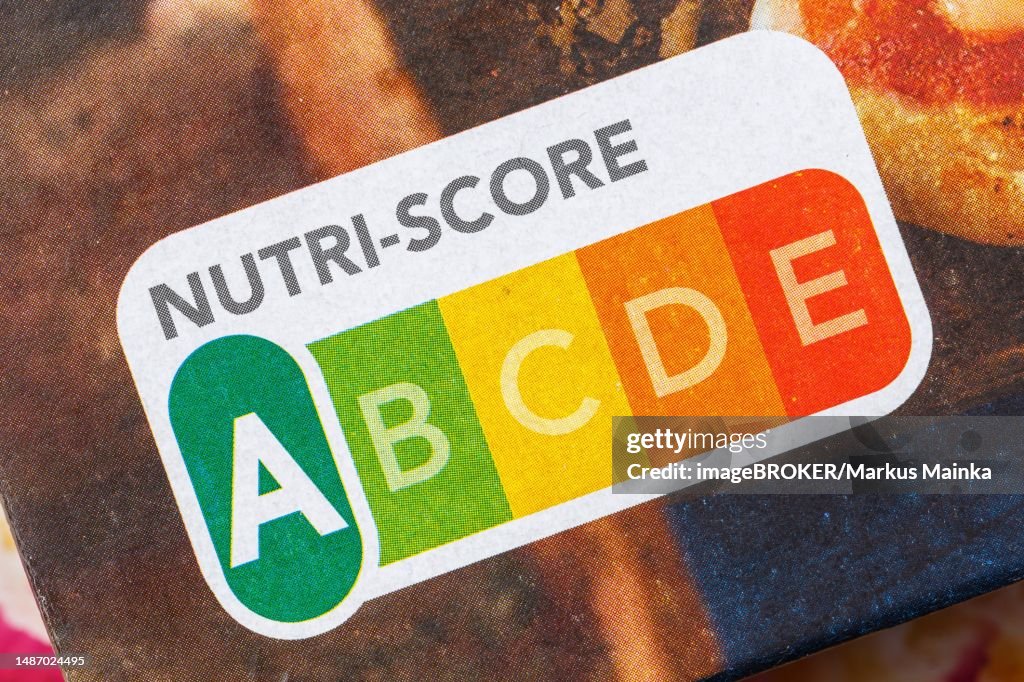Nutri Score Label Symbol Healthy Eating Food Traffic Light Eating in Stuttgart, Germany