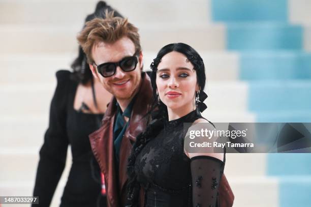 Billie Eilish attends The 2023 Met Gala Celebrating "Karl Lagerfeld: A Line Of Beauty" at The Metropolitan Museum of Art on May 01, 2023 in New York...