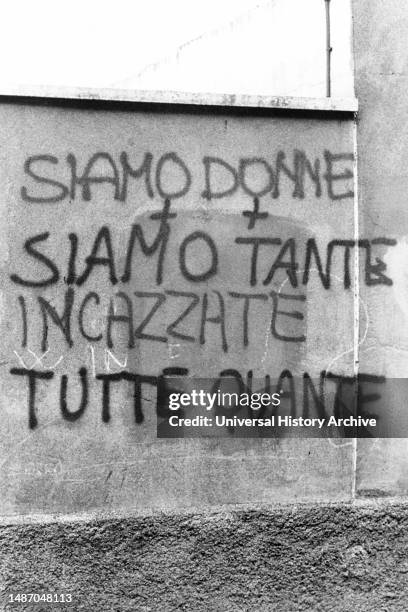 Feminist writing, Italy 1978