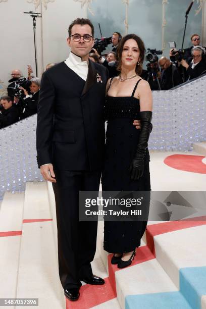 Adam Mosseri attends the 2023 Costume Institute Benefit celebrating "Karl Lagerfeld: A Line of Beauty" at Metropolitan Museum of Art on May 01, 2023...