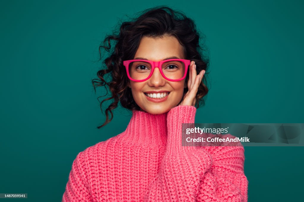 Bella donna emotiva