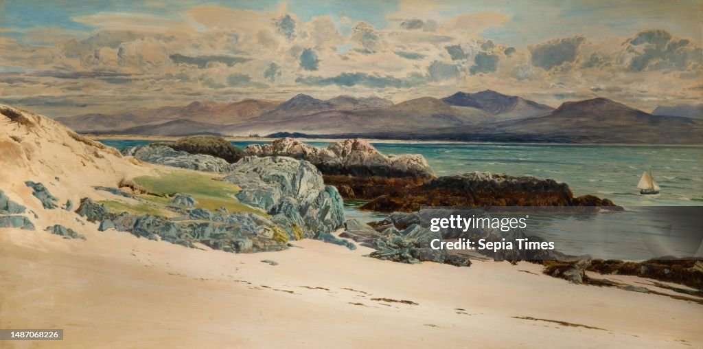 Snowdon And Caernarvon From Llanddwyn Island