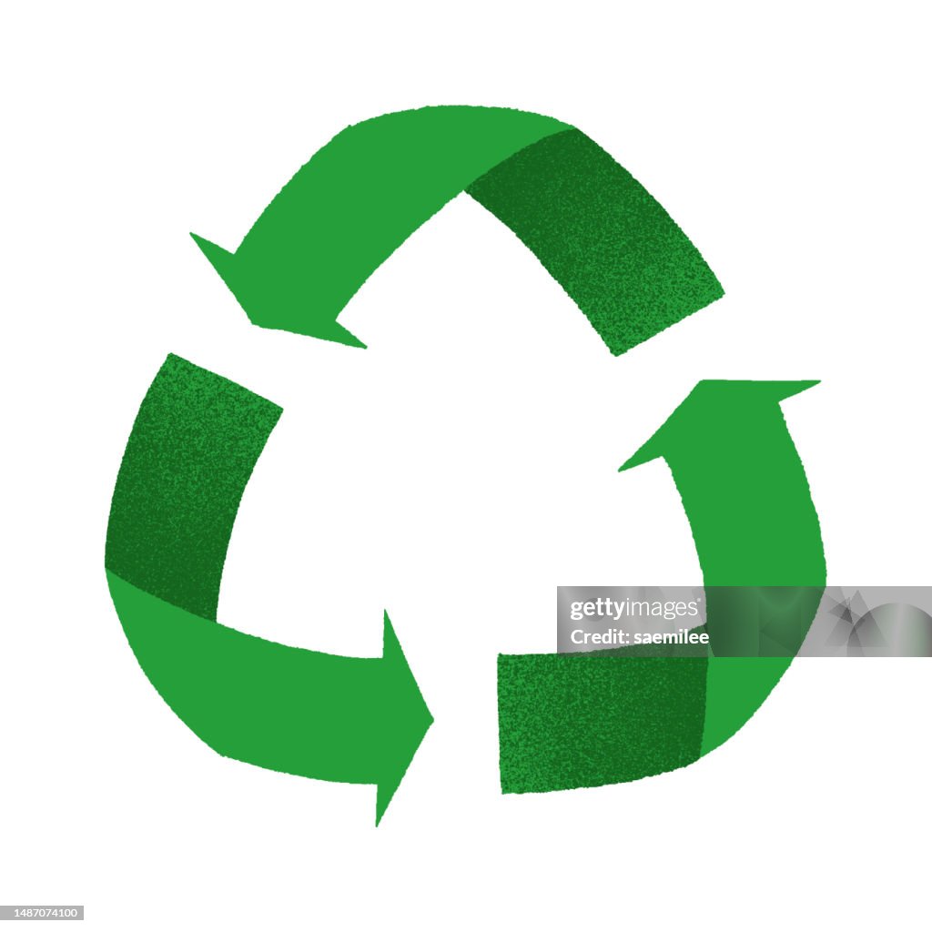 Recycle Icon Drawing Recycle Symbol Drawing High-Res Vector Graphic - Getty Images