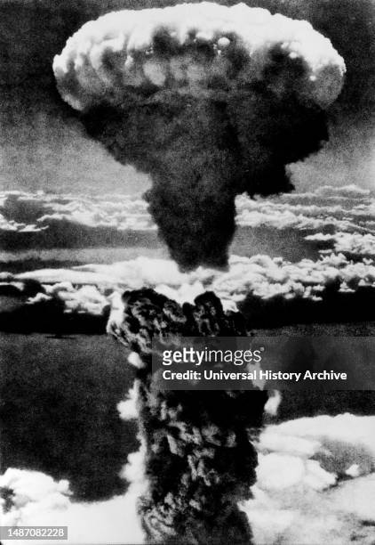 Atomic Explosion In Hiroshima, 1945.