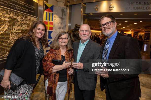 Guests attend the screening of Oliver Stone's "Nuclear Now" at Arleigh and Roberta Burke Theater on May 01, 2023 in Washington, DC.