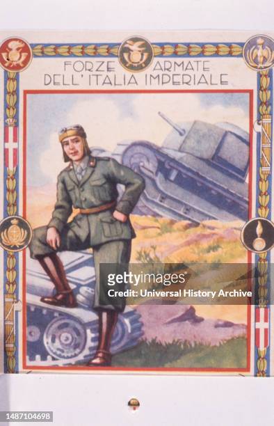 Forze armate dell'italia imperiale, armed forces of imperial Italy.