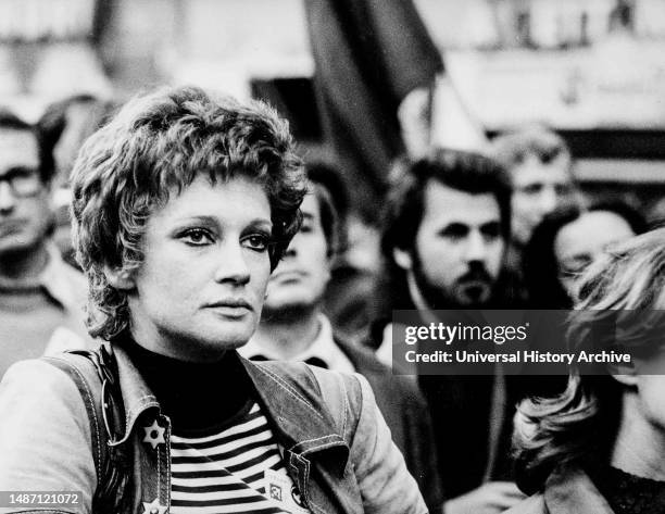 Carla Gravina, Pci Demonstration, 60s.