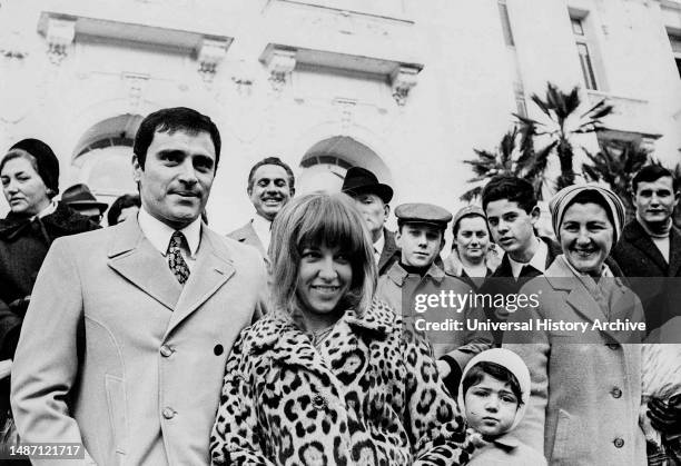 Edoardo Vianello and Wilma Goich, Sanremo 1967.