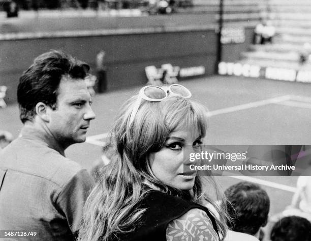 Antonella Lualdi and Franco Interlenghi, 60s.