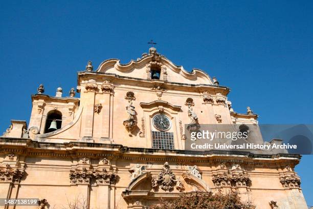 Chiesa Madre, Scicli, Sicily, Italy.