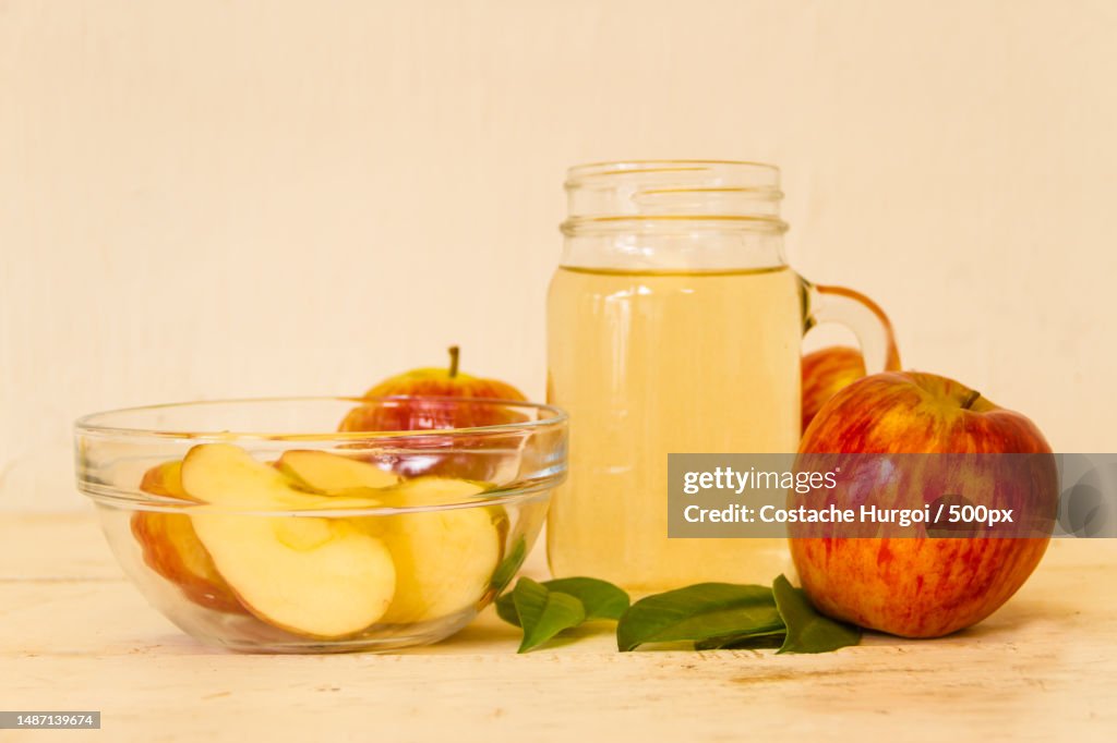 Preparation of healthy organic apple cider vinegar