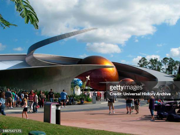 Visitors, Epcot Center, Orlando, Florida, USA.