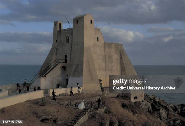 Italy. Lazio. Sperlonga. Torre Truglia.