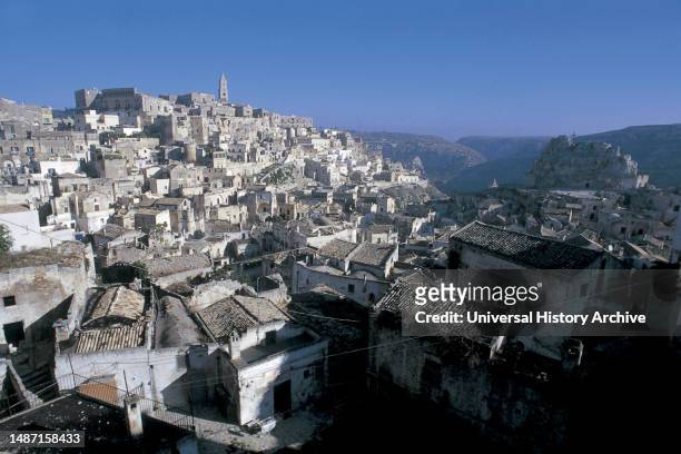Matera. Landscape of The Town.