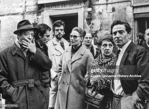 Carlo d'angelo, gian maria volonte, giulio bosetti, elena zareschi, andreina pagnani, raf vallone, 1968.