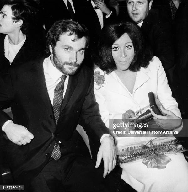 Maria grazia buccella, franco nero, 1968.