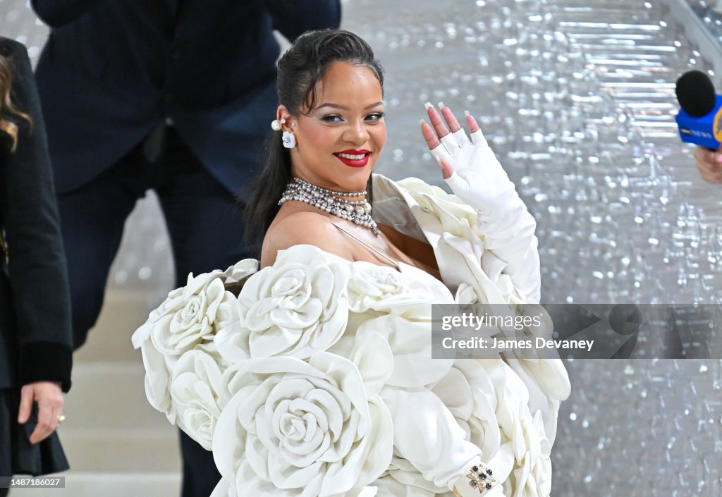 The 2023 Met Gala Celebrating "Karl Lagerfeld: A Line Of Beauty" - Street Sightings