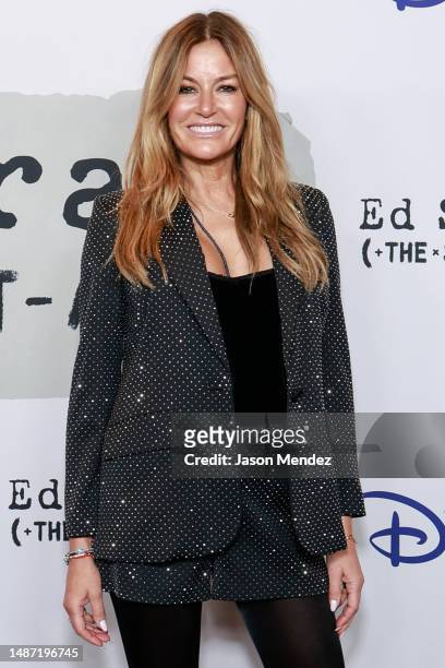 Kelly Bensimon attends the Disney+ "Ed Sheeran: The Sum of It All" New York screening at The Times Center on May 02, 2023 in New York City.