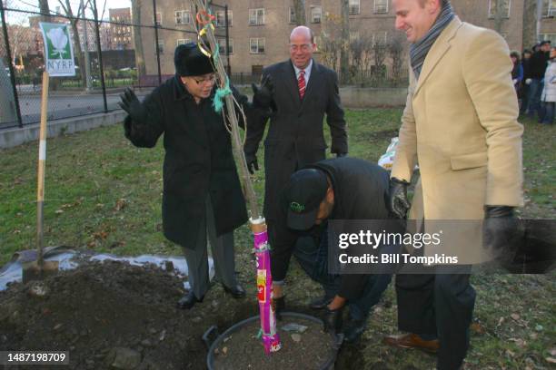 November 20: NBC CEO Jeff Zucker at the NBCU Volunteer event donating to the New York Restoration Project on November 20th, 2008 in New York City.