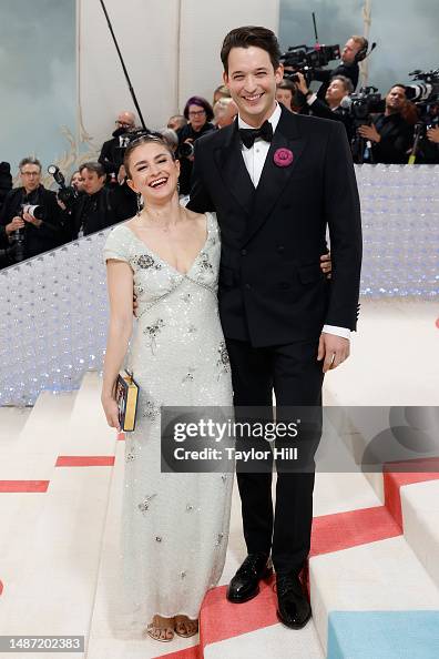 Nick Brown and Chloe Malle attend the 2023 Costume Institute Benefit ...