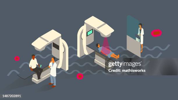 radiotherapy illustration - lymphoma 幅插畫檔、美工圖案、卡通及圖標