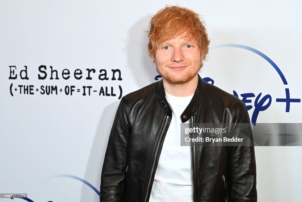 New York Premiere Of Disney+ "Ed Sheeran: The Sum Of It All"