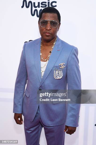 Babyface attends Music Will hosts 15th Annual Benefit Honoring BabyFace, Tom Morello and Idina Menzel at The Novo on May 02, 2023 in Los Angeles,...