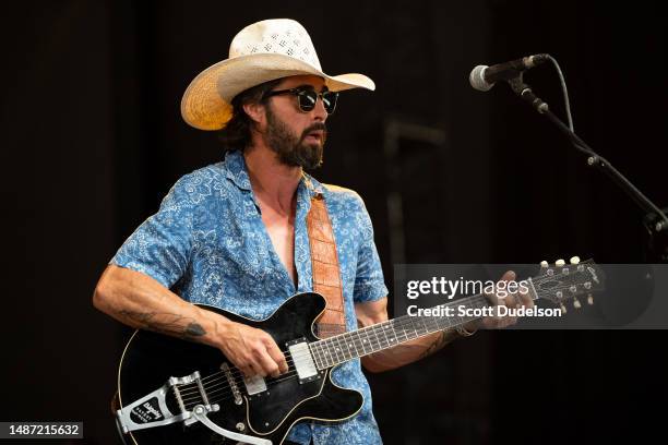 Singer Ryan Bingham performs onstage during day 3 of the 2023 Stagecoach Festival on April 30, 2023 in Indio, California.